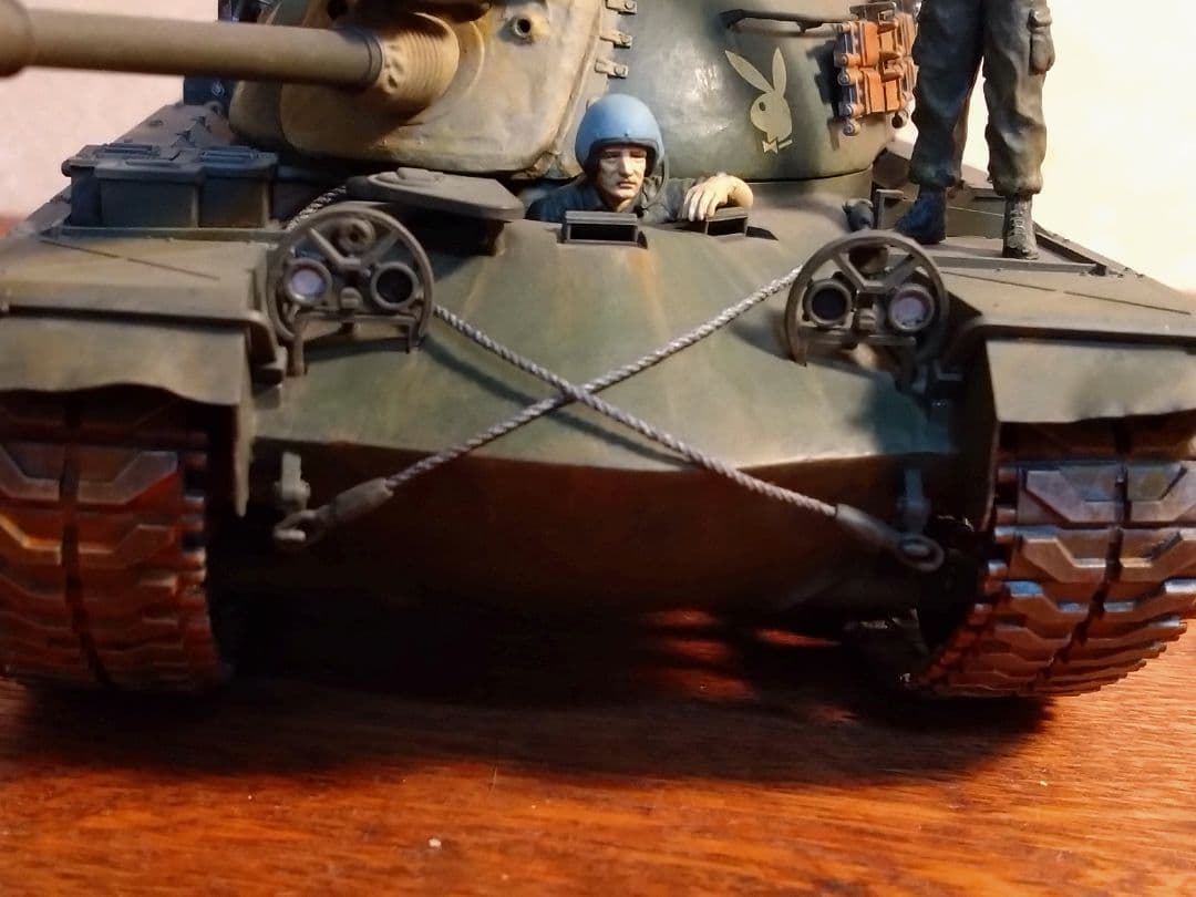 TAMIYA　1/35 戦車　パットン　完成品　パチッコンテスト銅賞