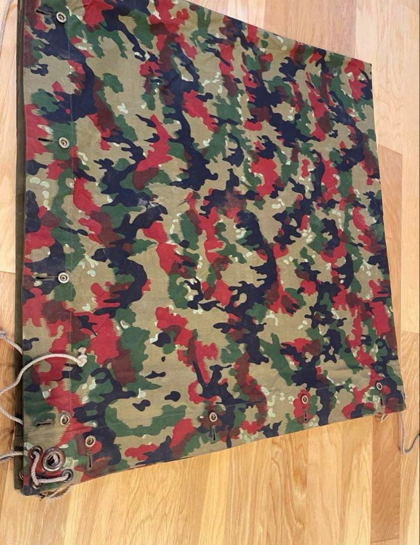 スイス軍幕　アルペンカモ