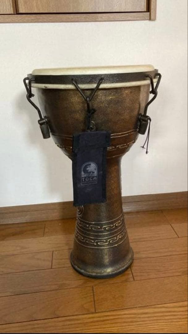 TOCA ジャンベ 木製 ブロンズ色