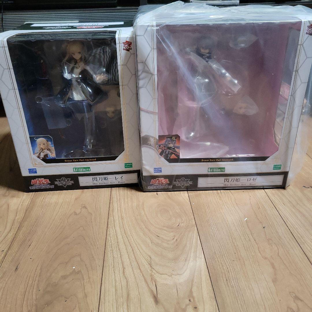 閃刀姫-レイ 閃刀姫-ロゼ フィギュア セット