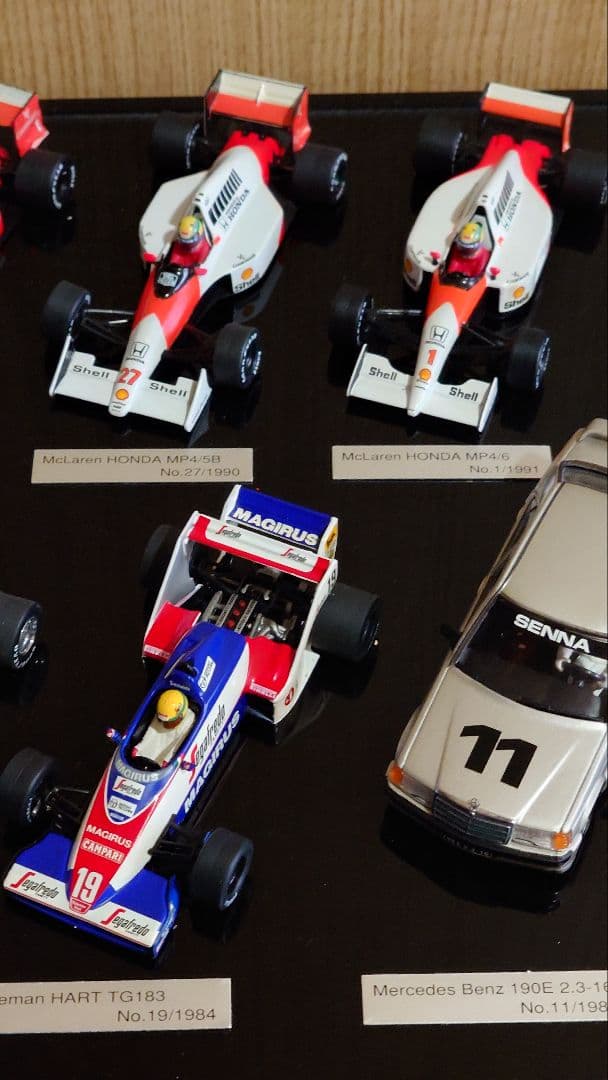 【専用】アイルトンセナ レーシングカーコレクション 1980-1994