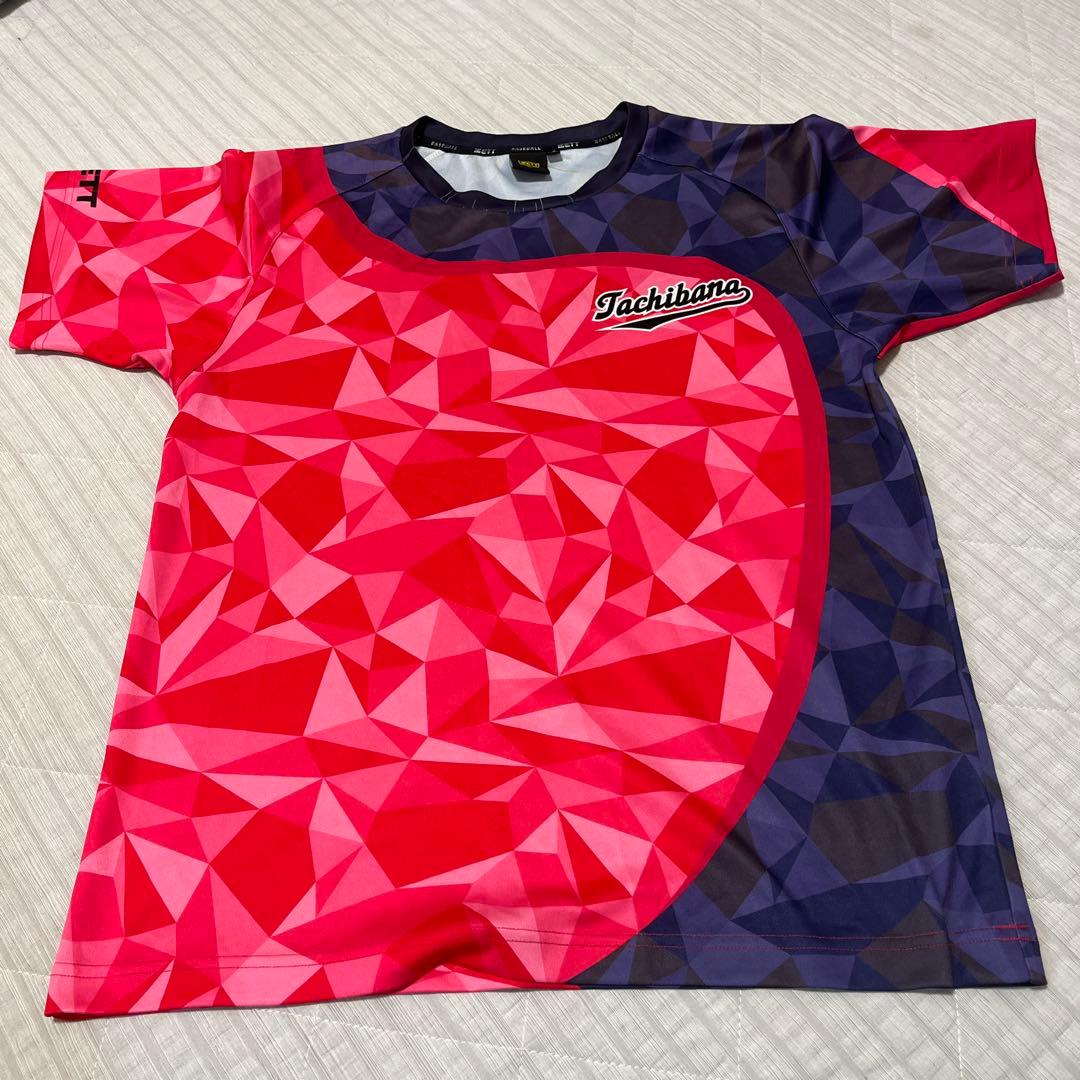 高校野球 立花学園 ZETT製 サブユニフォーム L 練習着