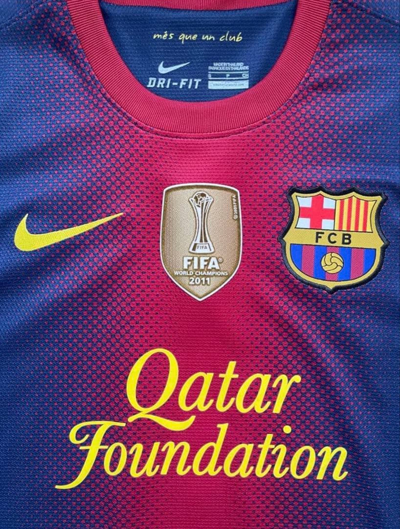 バルセロナ　メッシ　ユニフォーム　12/13ホーム
