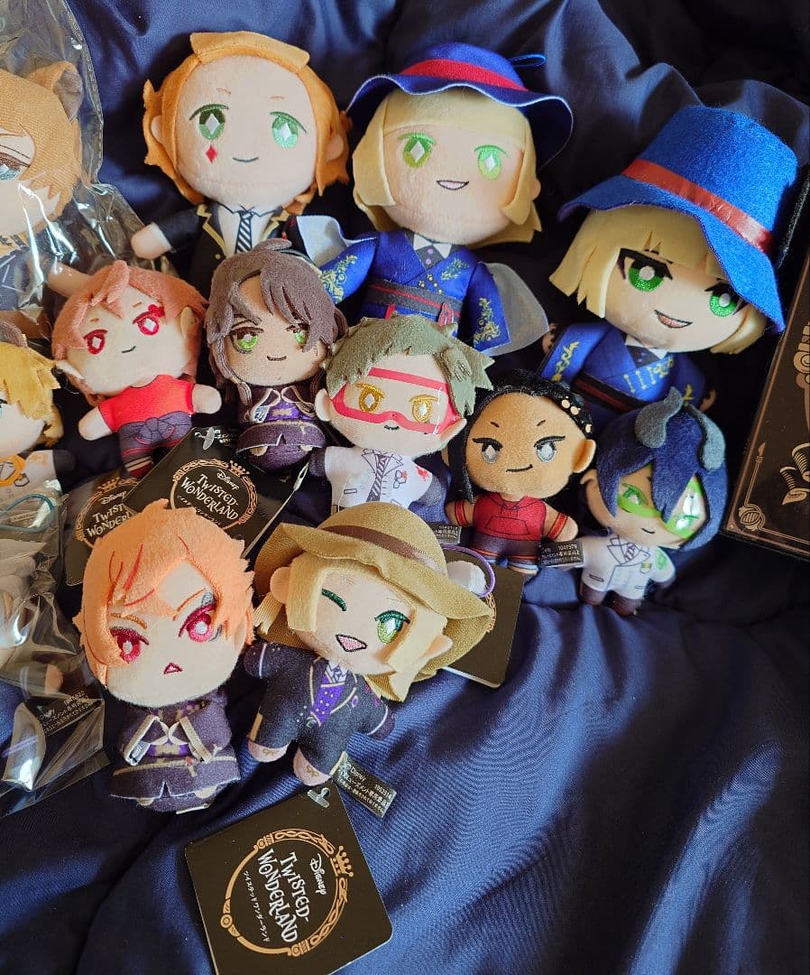 ディズニー ツイステッドワンダーランド ぬいぐるみ マスコットセット