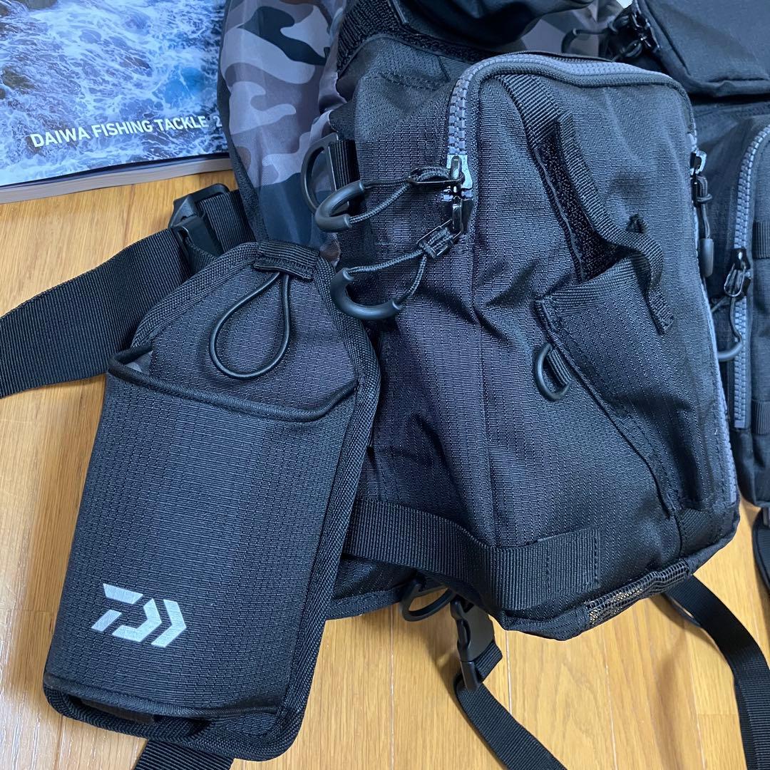 [試着のみ] ダイワ フロートゲームベスト DF-6224 ジェットブラック