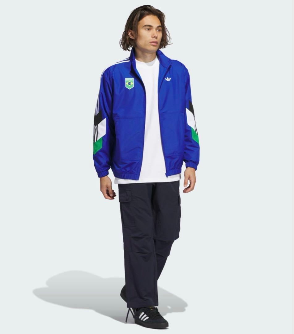 アディダスオリジナルス×クリオラ サッカー　ブラジル代表　ナイロンジャケット