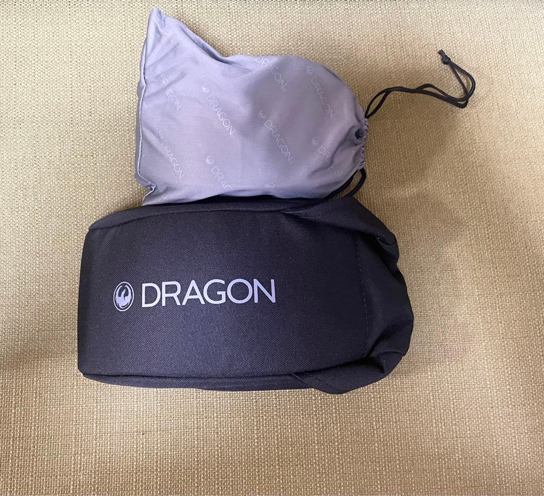 スノボ 3点セット DRAGON VOLCOM ゴーグル グローブ バラクラバ