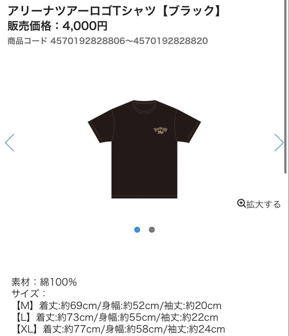 Novelbright Tシャツとグッズセット　バラ売り可