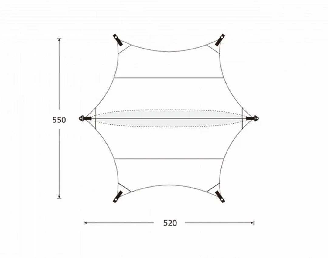MacOne Hexa L charcoal /マックワンヘクタＬチャコール