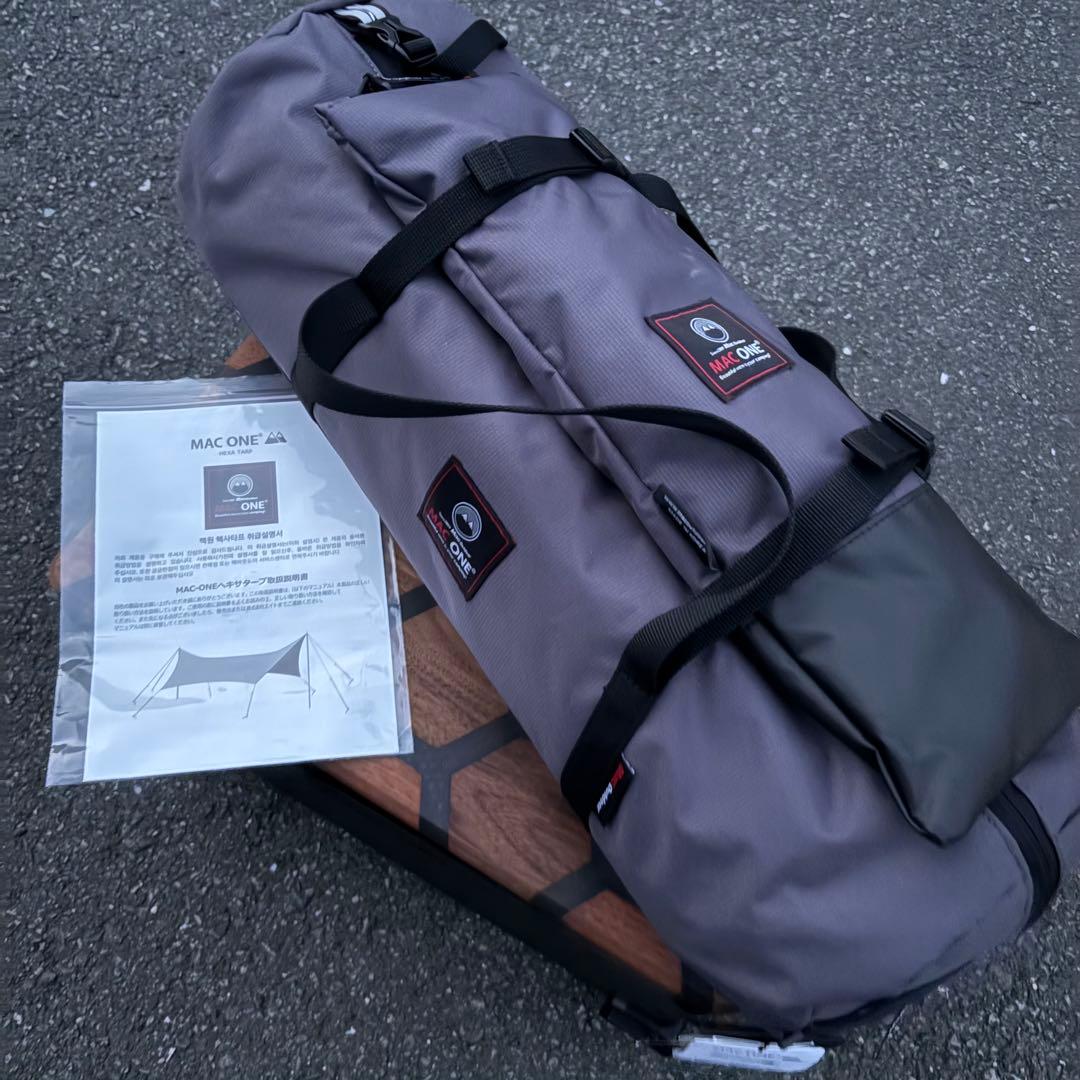 MacOne Hexa L charcoal /マックワンヘクタＬチャコール