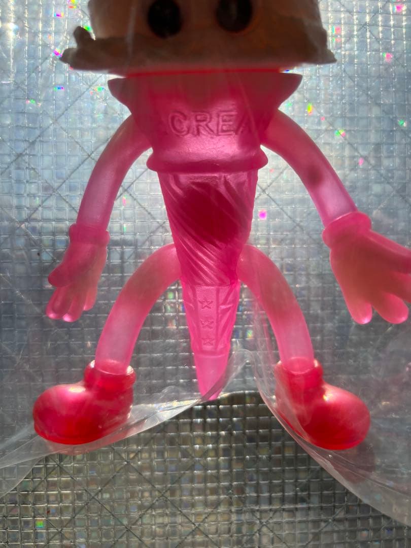 純喫茶 フレーバーズ ピンククリームソーダ 希少・美品 ソフビ