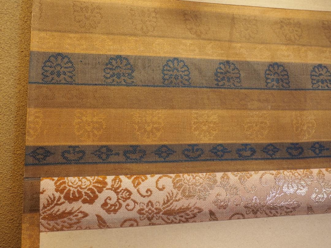 川端玉章自筆『枝垂柳に鶯図』掛軸