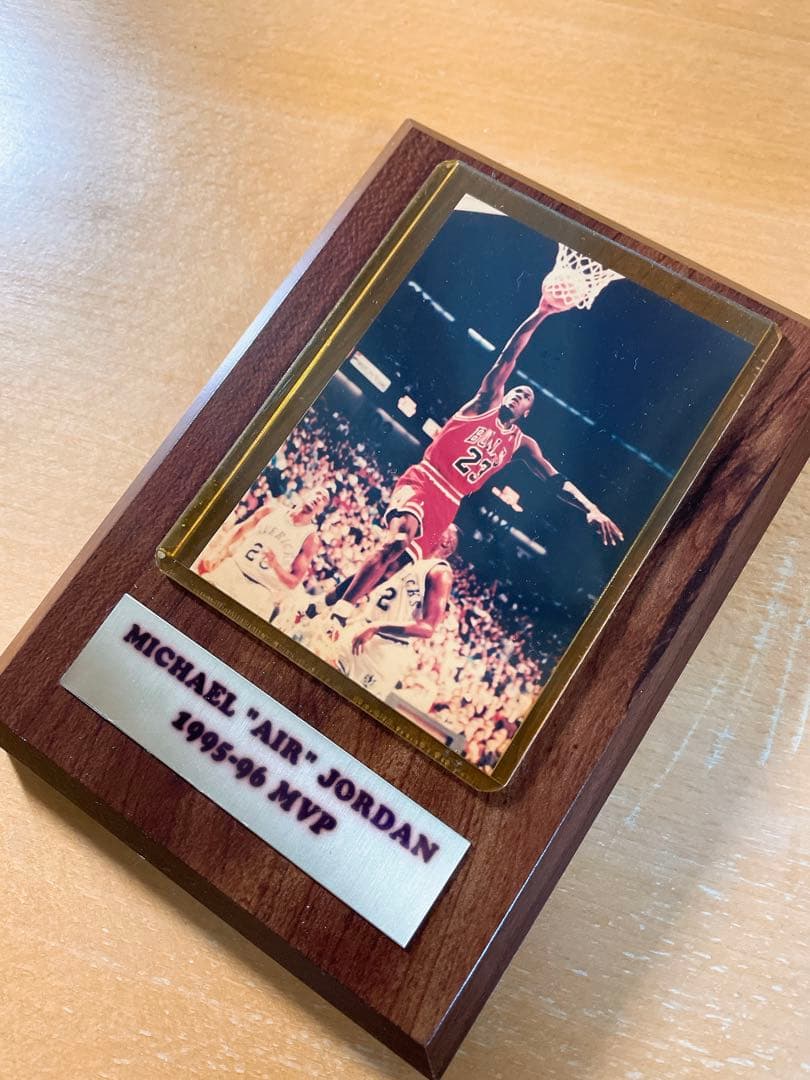 【希少品】マイケル・ジョーダン 1995-1996 MVP 記念プラーク