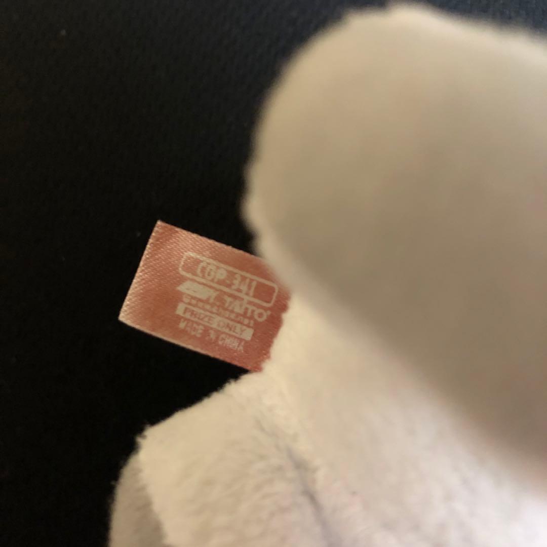 チャックスGP汎用うさぎアニマルミミックマスコット モノトーンパンダCGP341