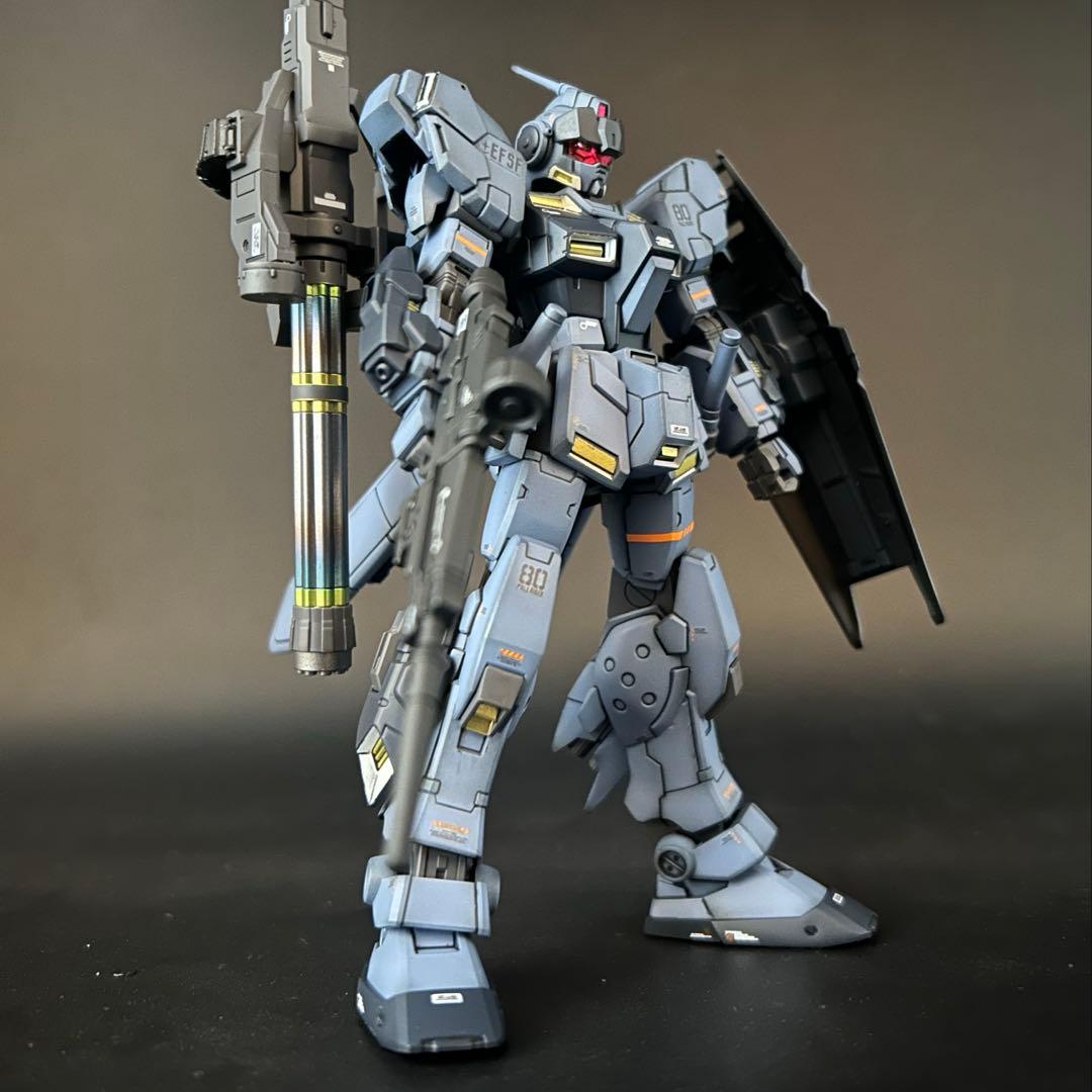 ガンプラ塗装済完成品 HG ペイルライダー（空間戦仕様）