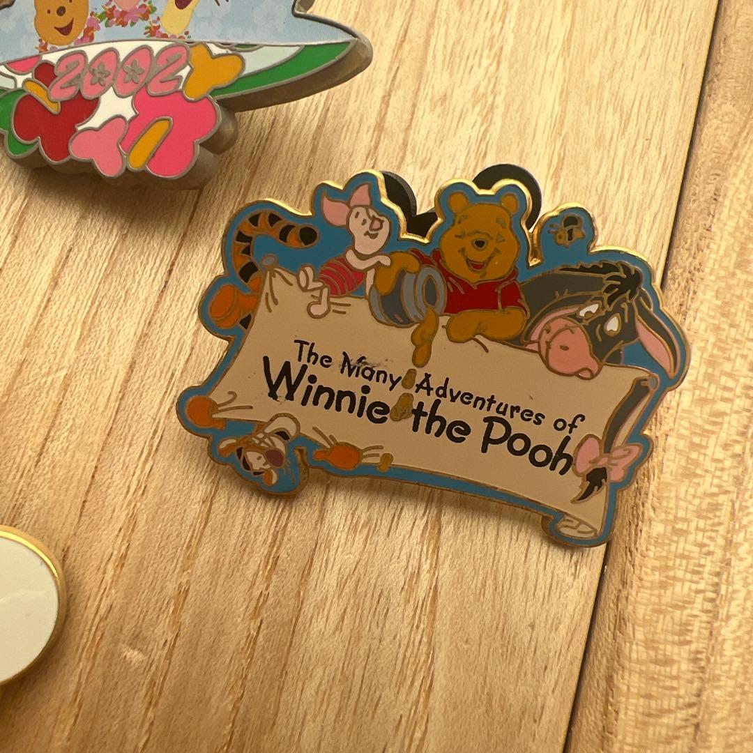 ディズニー　くまのプーさん　ピンバッジ まとめ売り　2002 pooh