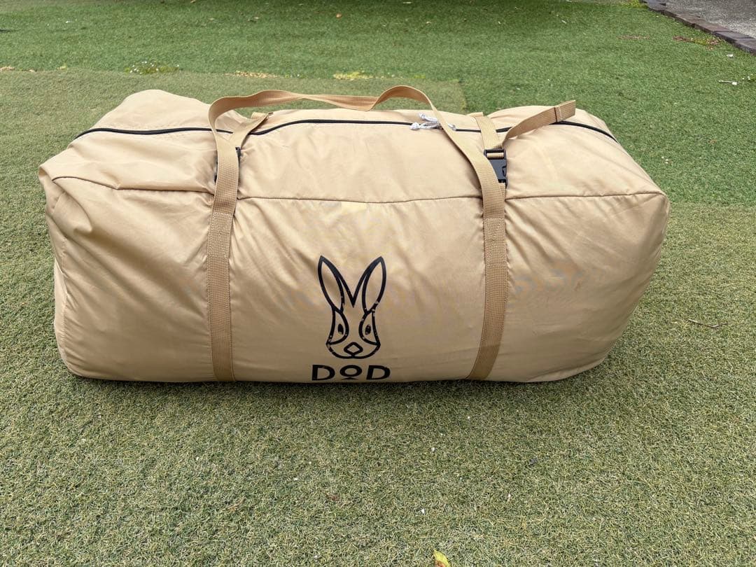 【もい様】DOD ディーオーディー カマボコテント 3M タン 4点セット