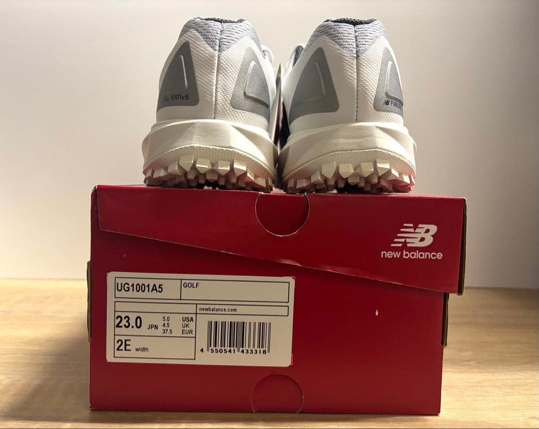 新品未使用 23cm 2E ニューバランスゴルフシューズ UG1001A5