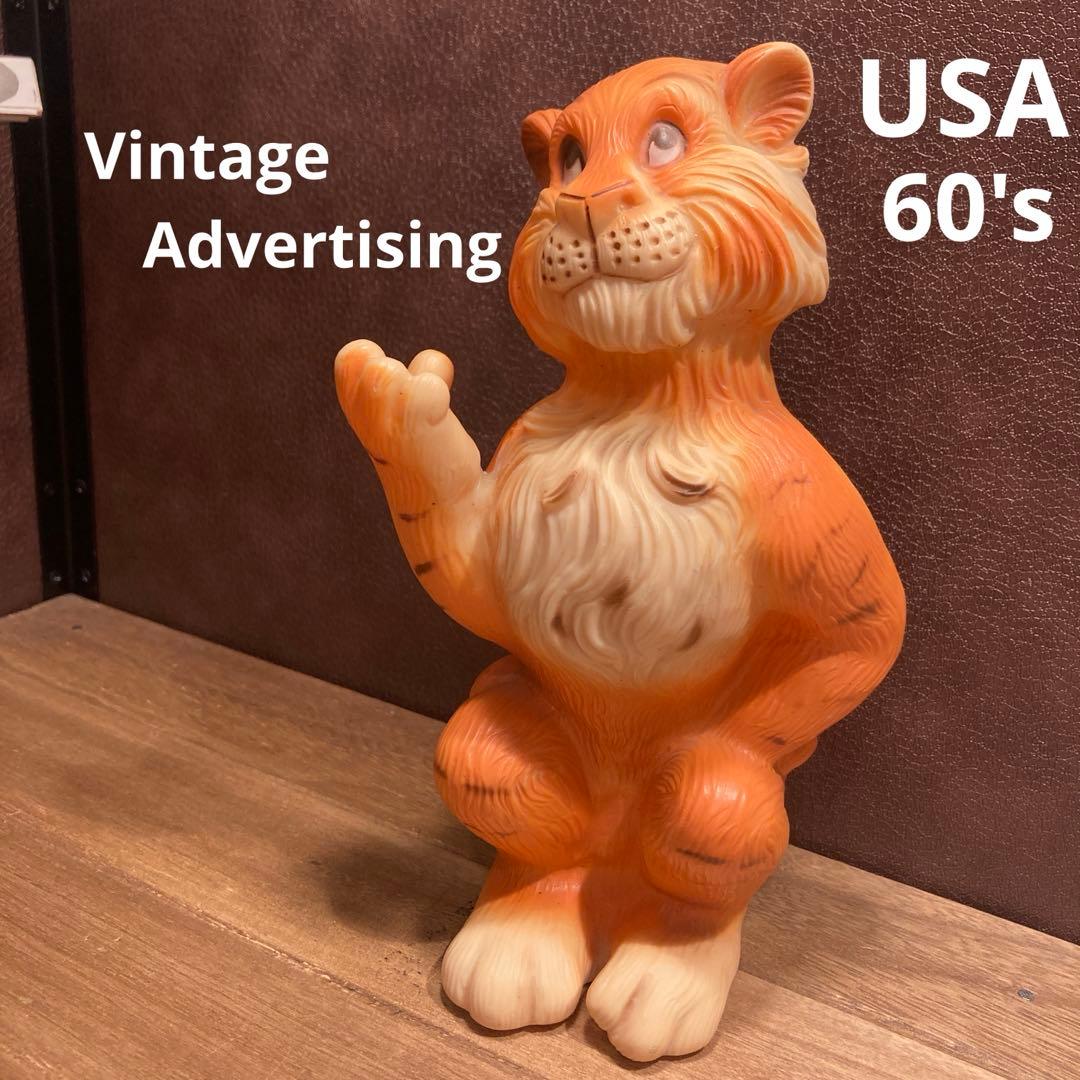 ビンテージ エッソタイガー バンクフィギュア アドバタイジングESSO