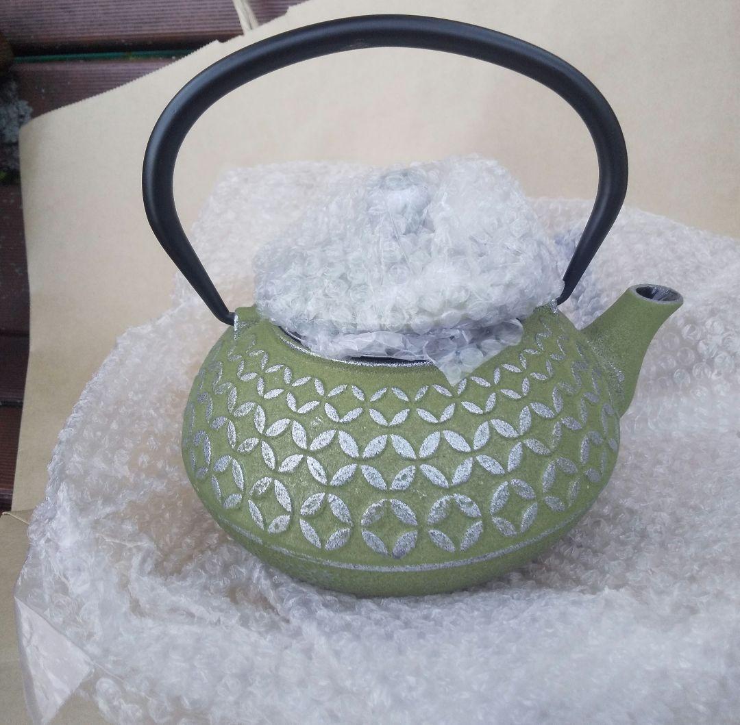 南部鉄器 鉄瓶(大) 2個セット 新品未使用 鋳鉄製 鉄瓶 ティーポット 急須