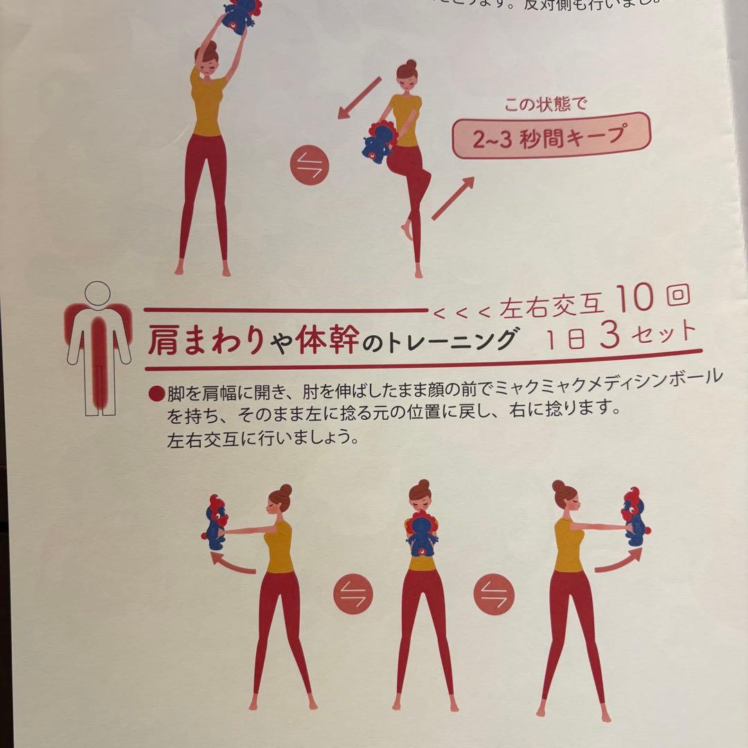 ミズノ製 ミャクミャク メディシンボール (エクササイズ用 ぬいぐるみ)