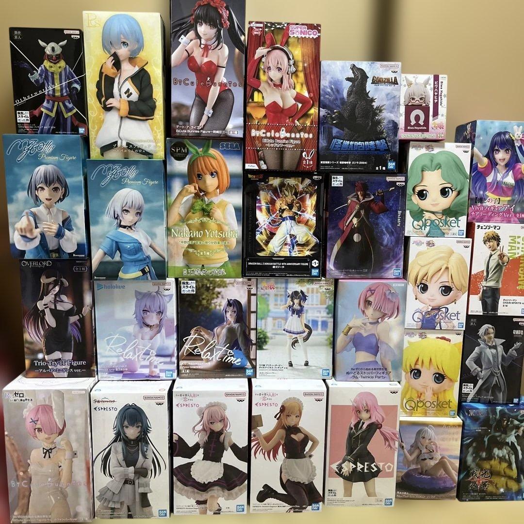 [箱凹み、破れ、色褪せあり] プライズフィギュア　29体