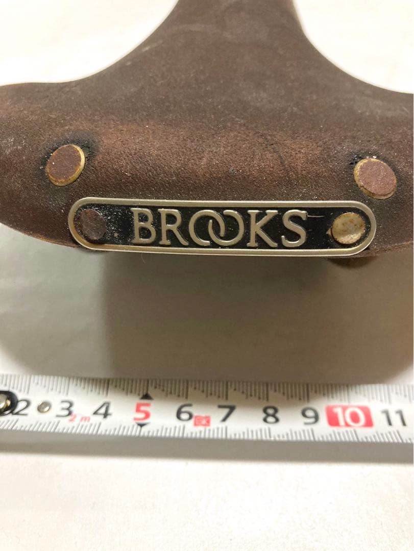BROOKS ブラウン　レザーサドル