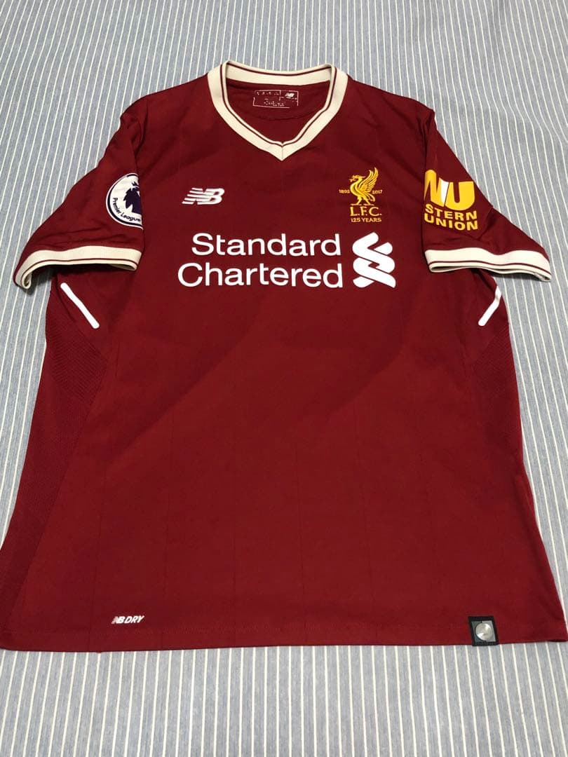 17/18 リバプール ロバートソン レスターシティ戦 実支給 公式証明書