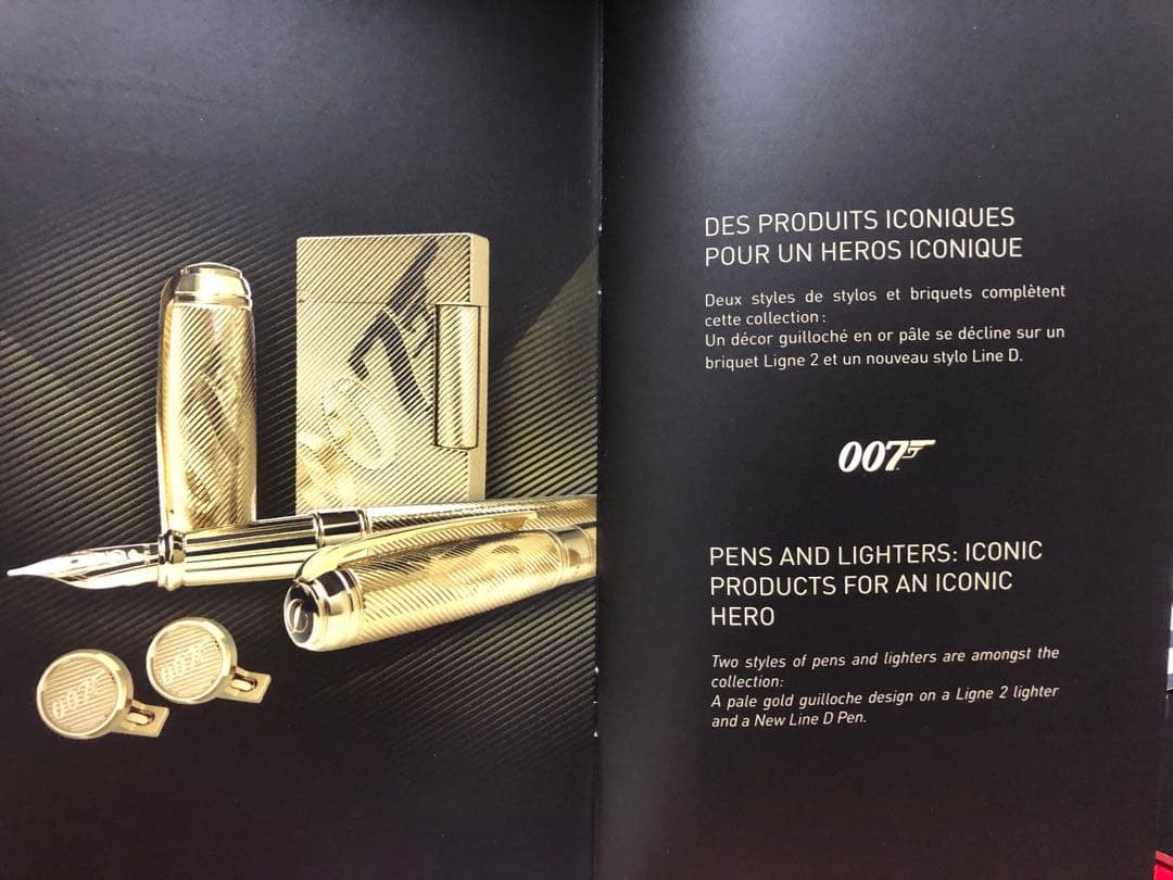 007 ジェームズボンド ST.DUPON 1962本限定万年筆　逸品