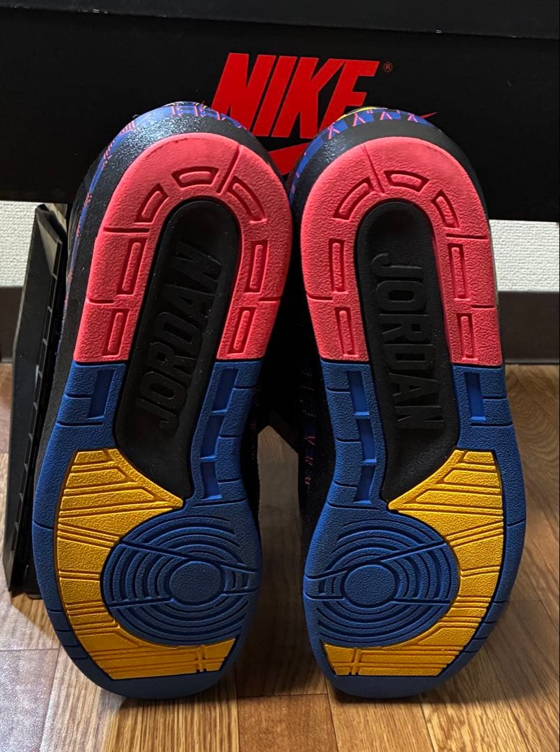 ナイキ エアジョーダン2 レトロ BHM \"ブラック\"