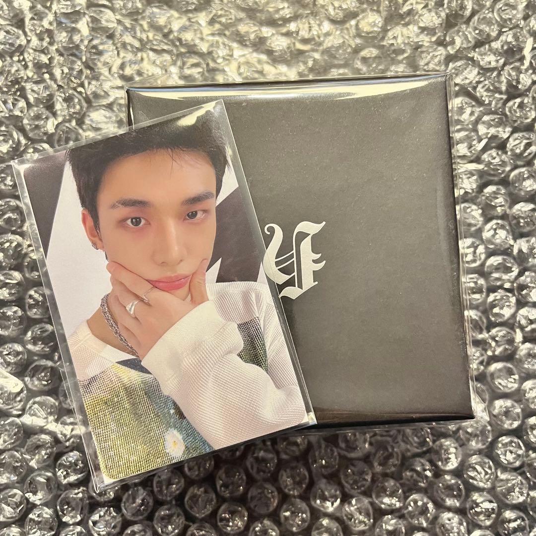 straykids ヒョンジン メンプロ 南京錠ネックレス 公式 特典 トレカ