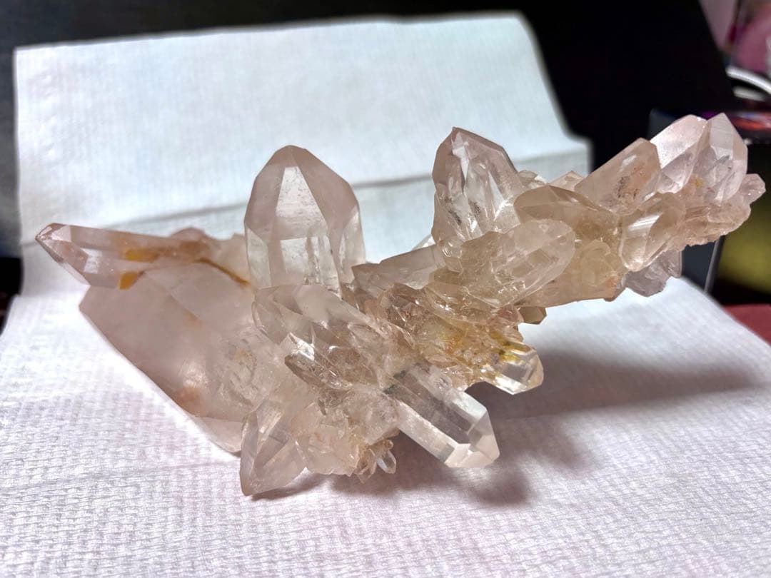 【希少】天然ヒマラヤ水晶クラスター(マニカラン産) マニカラン水晶 大きめ