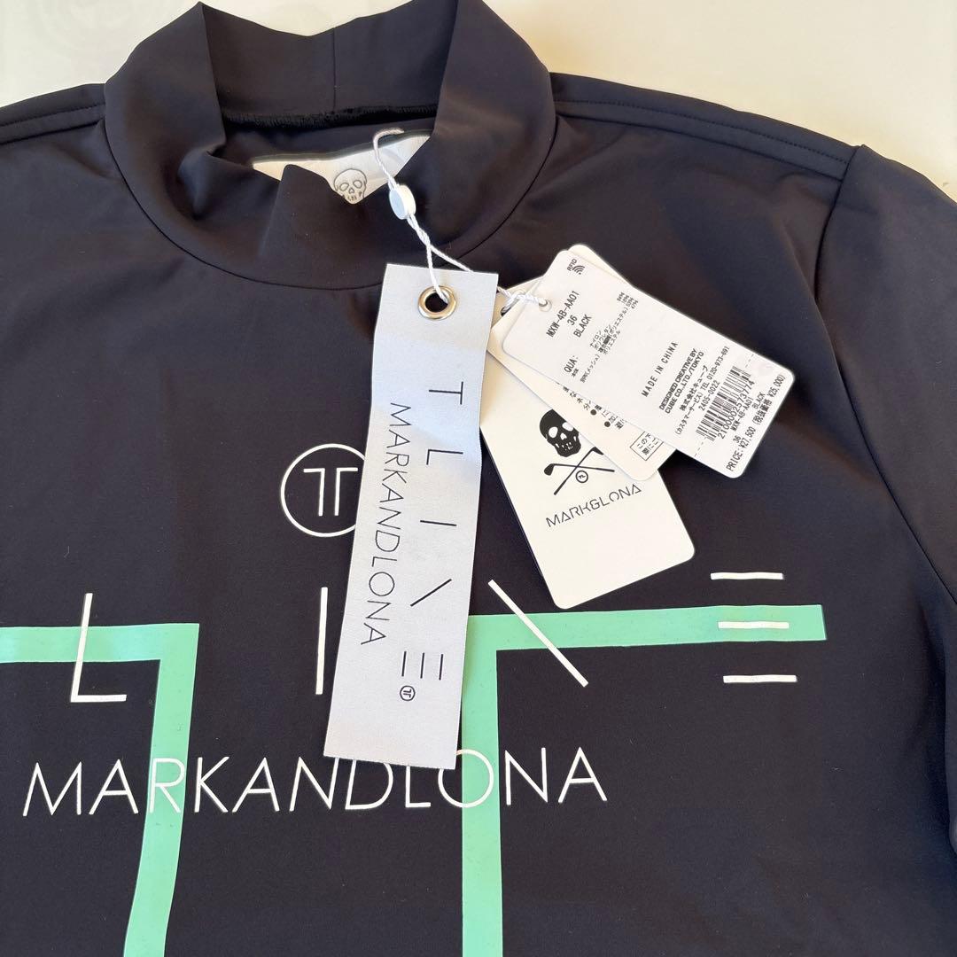 マークアンドロナ　モックネックシャツ 　　 Ｔラインコレクション