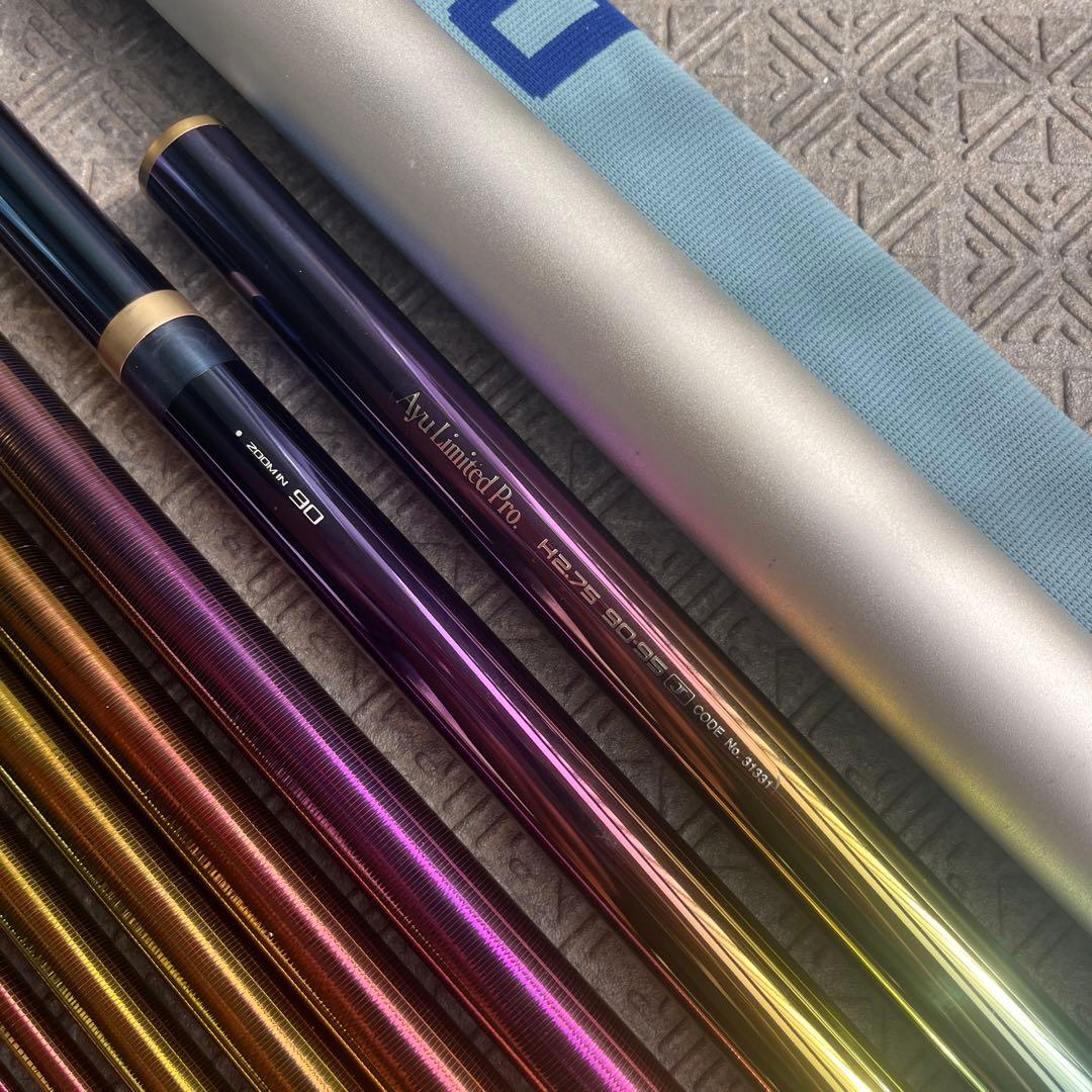 【希少 美品】シマノ アユ リミテッドプロ H2.75 90-95J αズーム