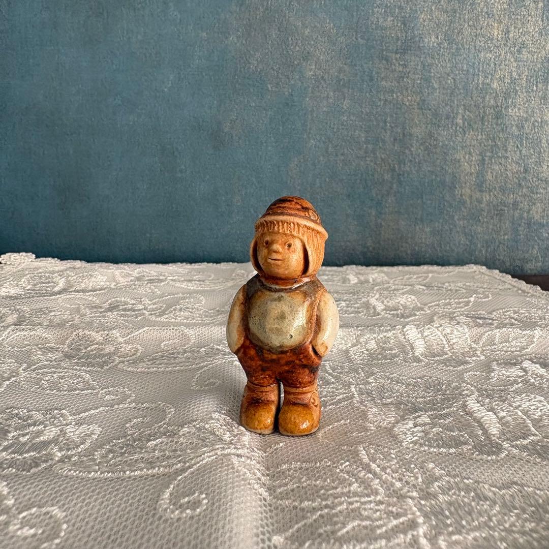 Rutebo Turgubbe ルーテボ 幸運の男の子のフィギュリン