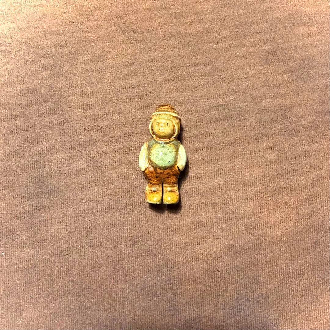 Rutebo Turgubbe ルーテボ 幸運の男の子のフィギュリン