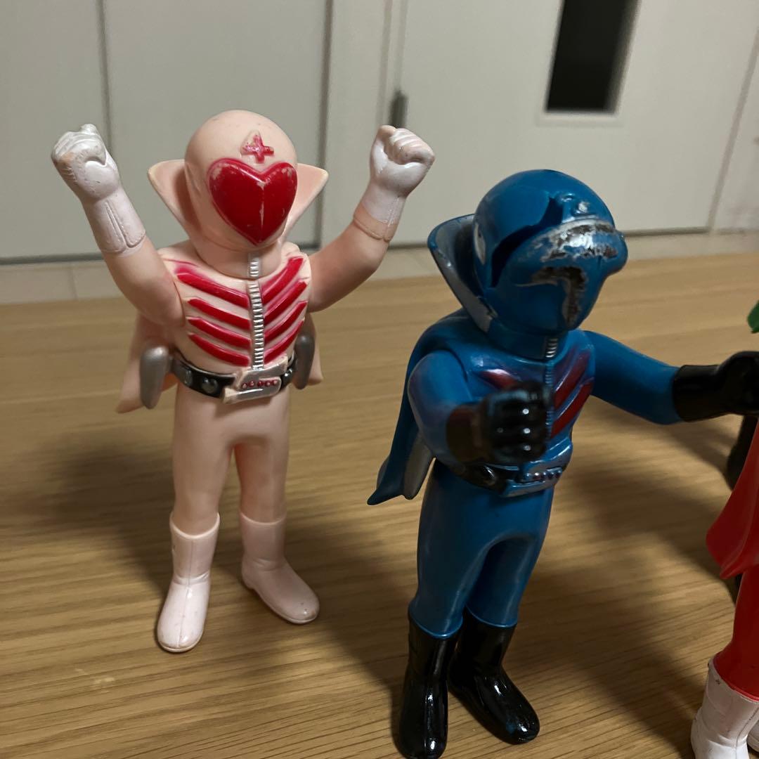 ゴレンジャー ソフビ 当時物