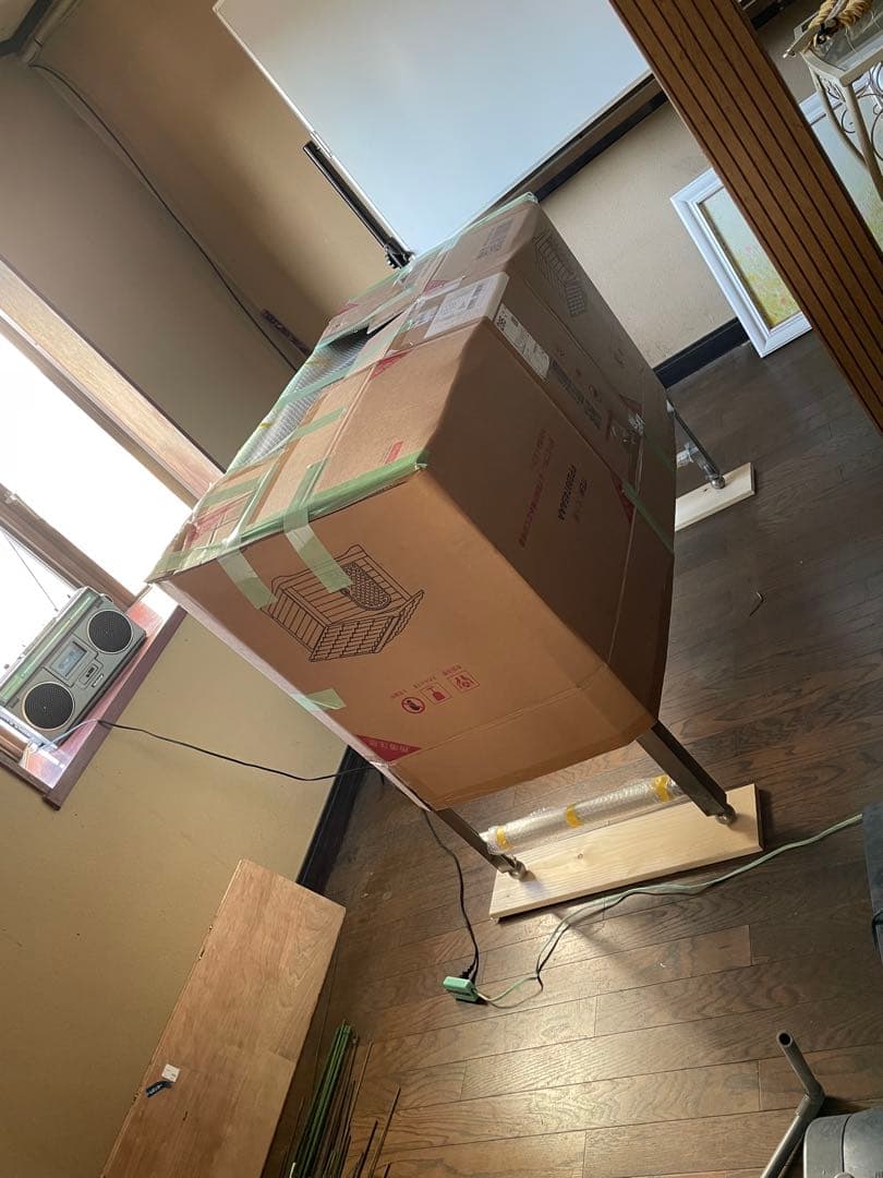 大型 ステンレス製 バスタブ 排水口付き