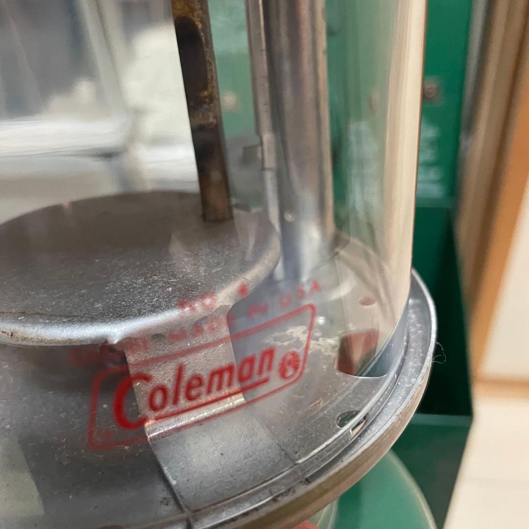 【超稀少品】　コールマン　ランタン　ビンテージ　321B 収納ケース付き