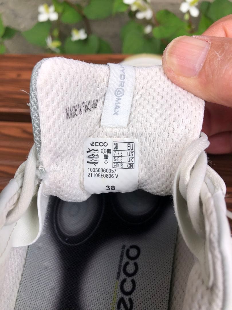 335番 美品ECCO バイオム ゴルフシューズ 38 24.0cmスパイクレス