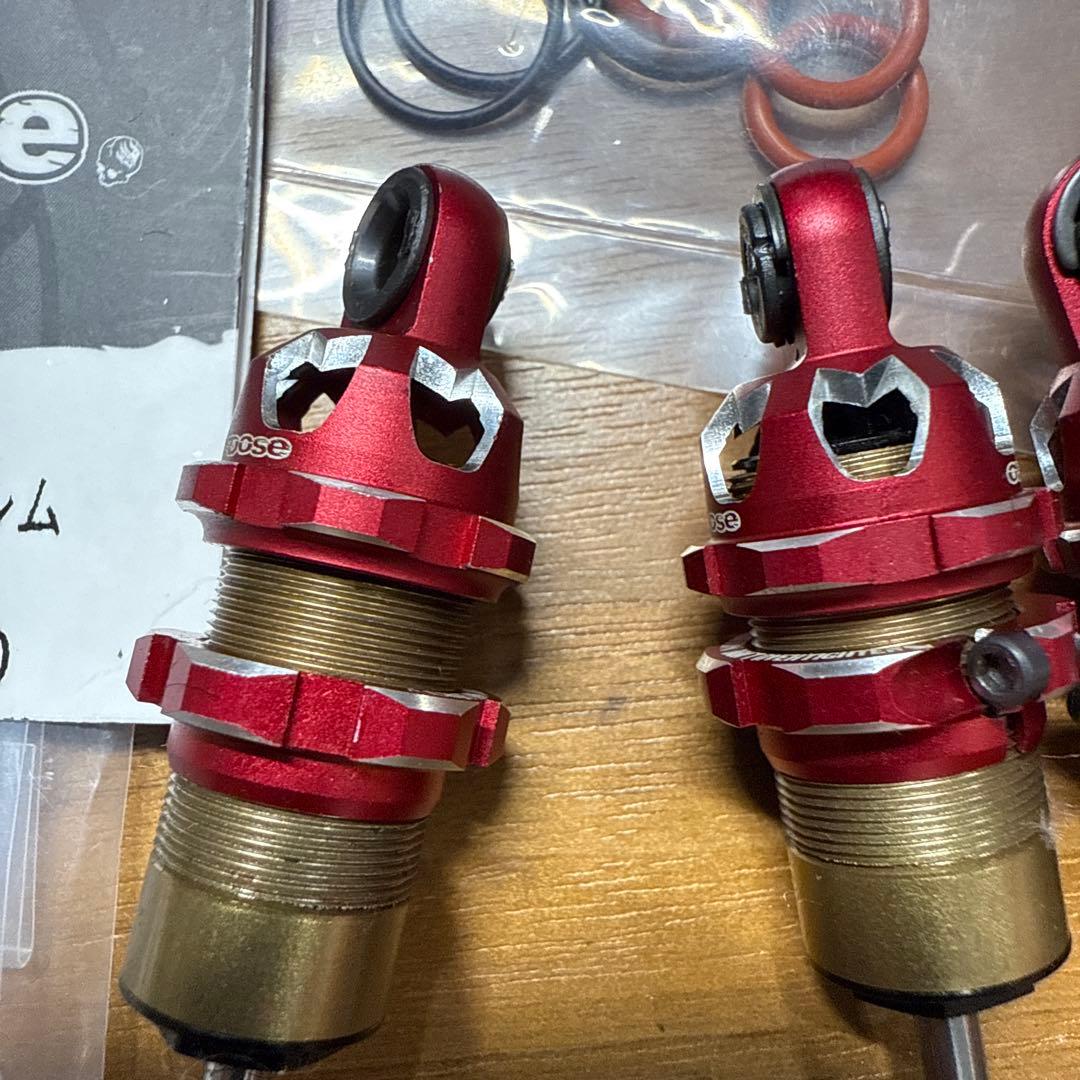 オーバードーズ overdosespec3レッドハイグレードショックOHパーツ付