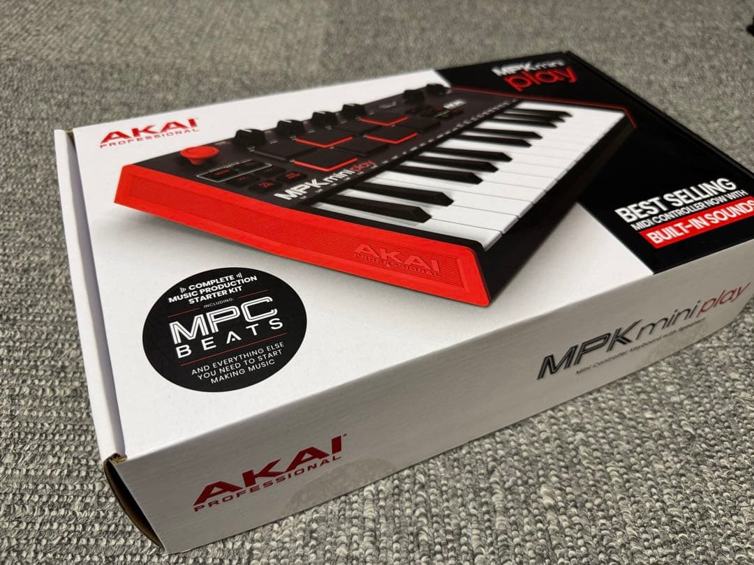AKAI MPK mini play 25鍵 MIDIキーボード