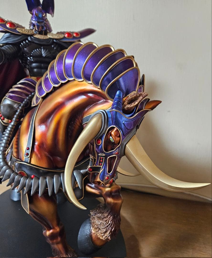 【新品 未開封】スパイスシード カイオウ 騎乗ver. 50cm 大型　ラオウ兄