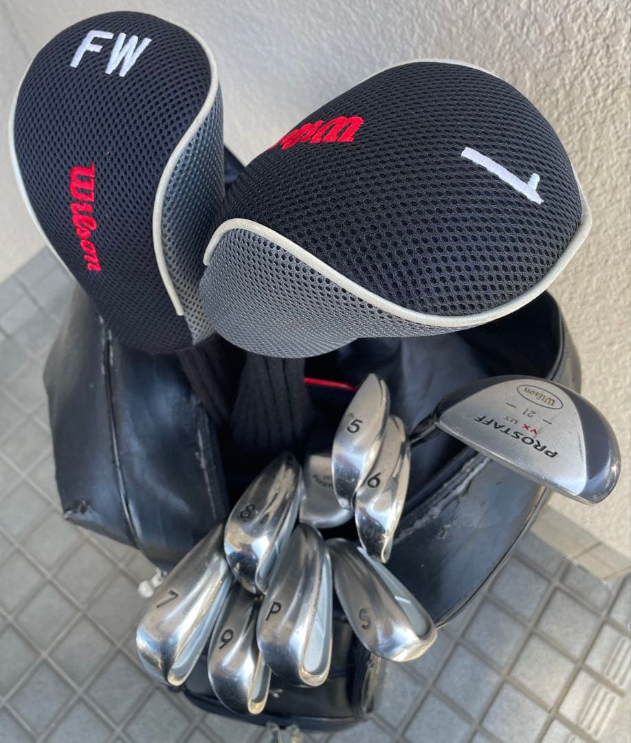 メンズゴルフ 初心者11本セット キャディバッグ付き