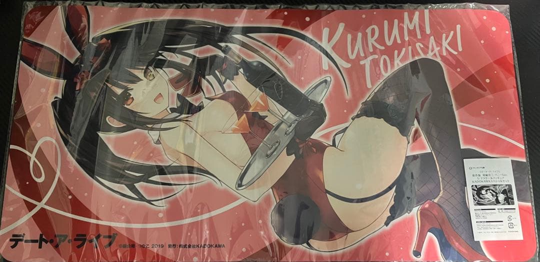 KADOKAWAセット特典 ラバーマット 時崎狂三 バニーVer.