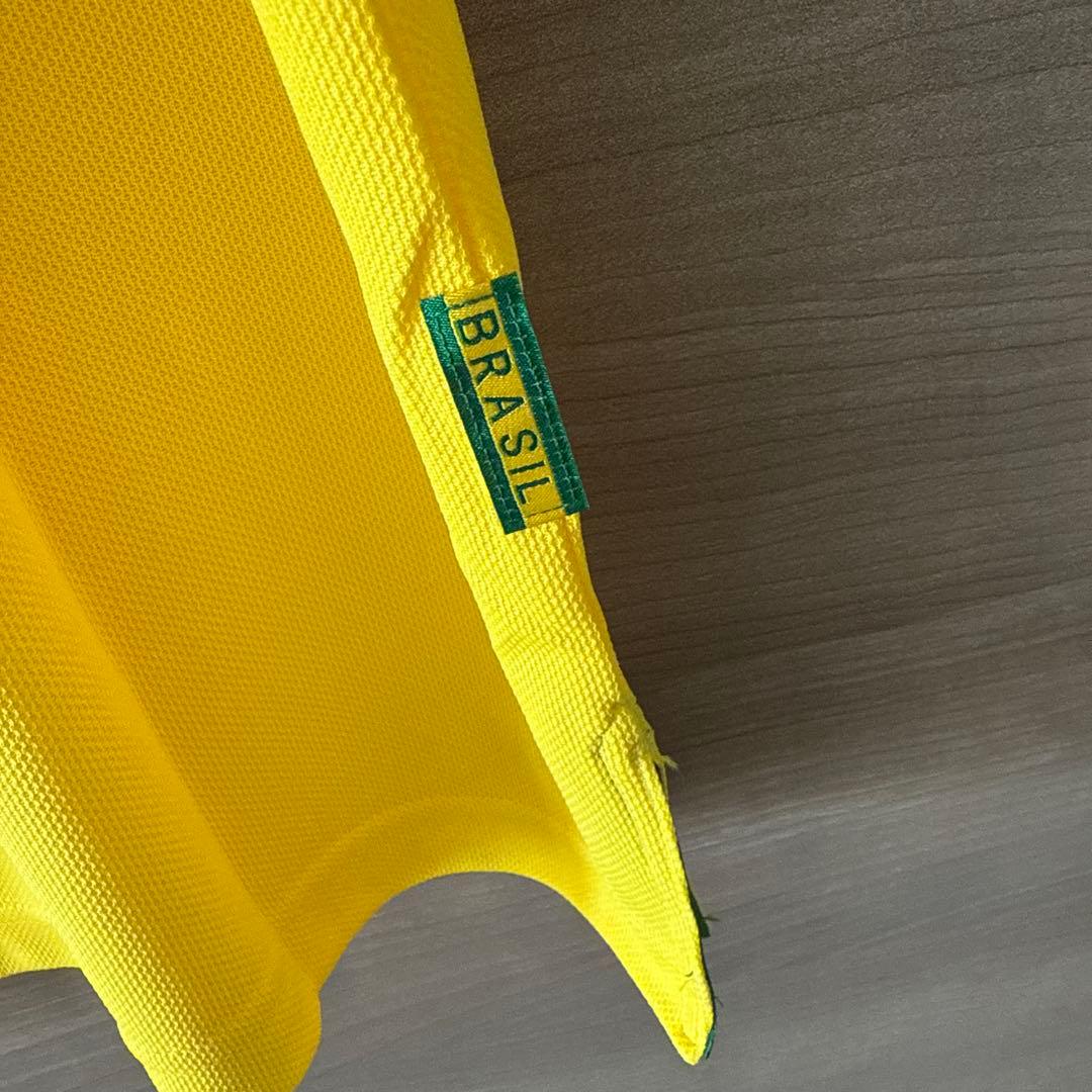 Nike イエロー サッカーシャツ Lサイズ