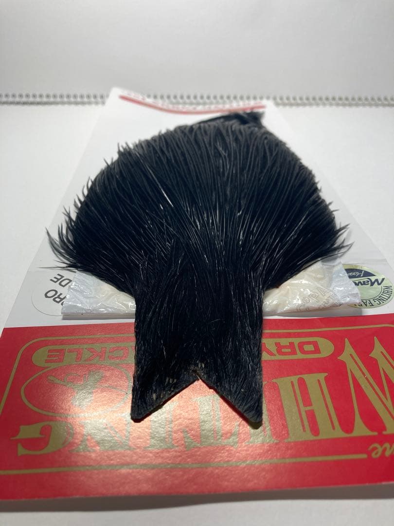 ホワイティング コック ハックル【ブラック】　プログレード