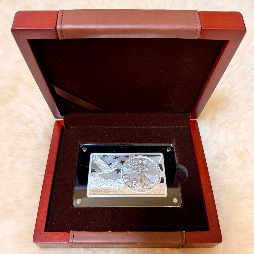 【美品・純銀】ウォーキングリバティ 30周年記念 3オンス銀貨《希少モデル