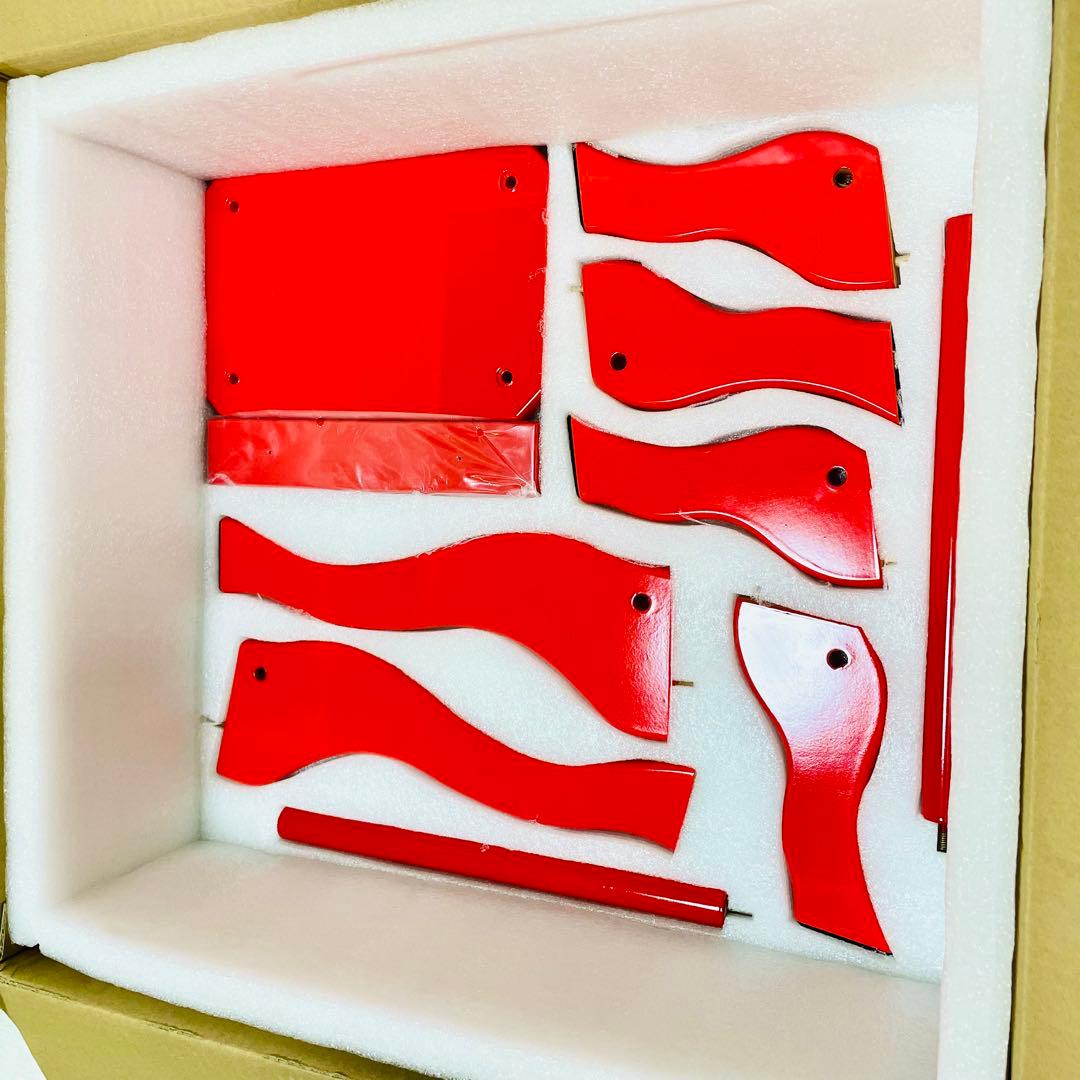 未使用品　希少なレッド　heuser ミニ　グランドピアノ　子供用