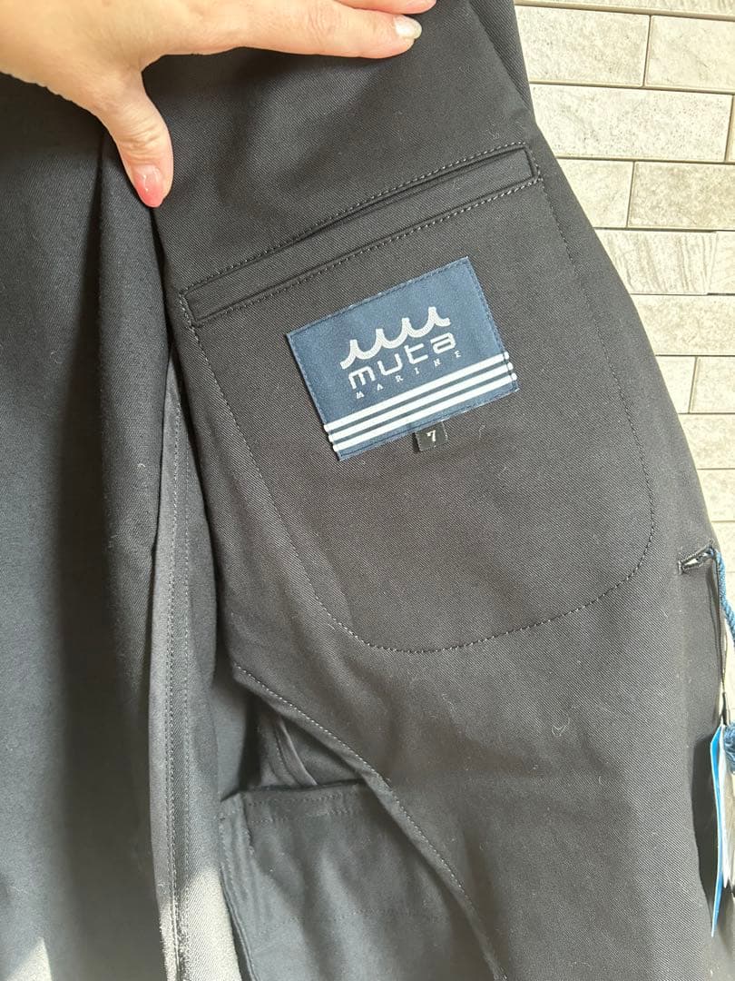 mutaMARINE テーラードジャケット　黒　7